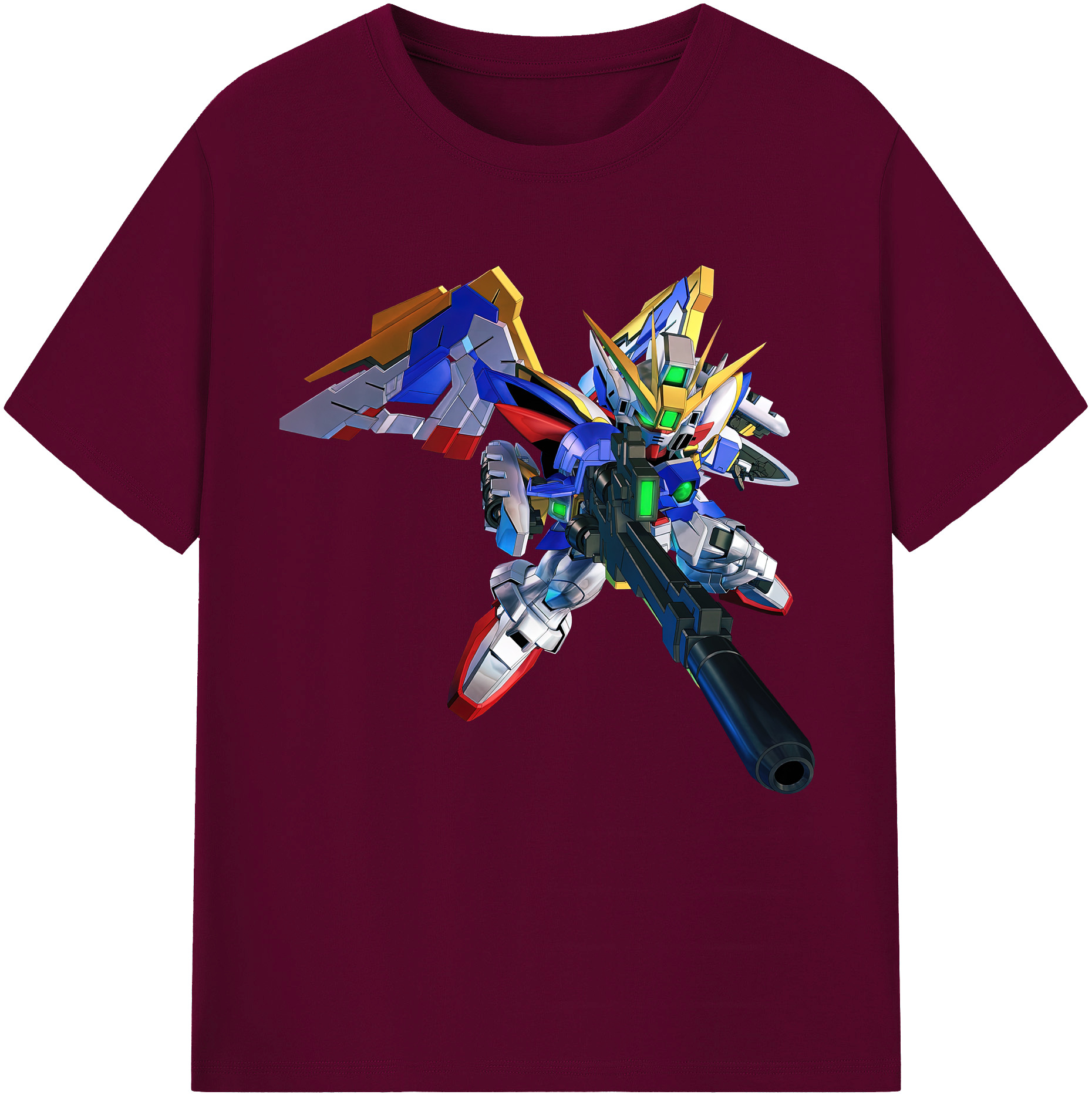 （画像用） 機動戦士ガンダム Mobile Suit Gundam レディースカジュアルプリントTシャツ（綿100％）